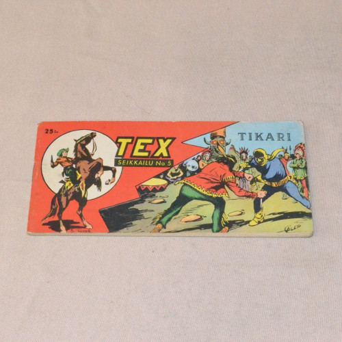 Tex liuska 05 - 1957 Tikari (5. vsk)